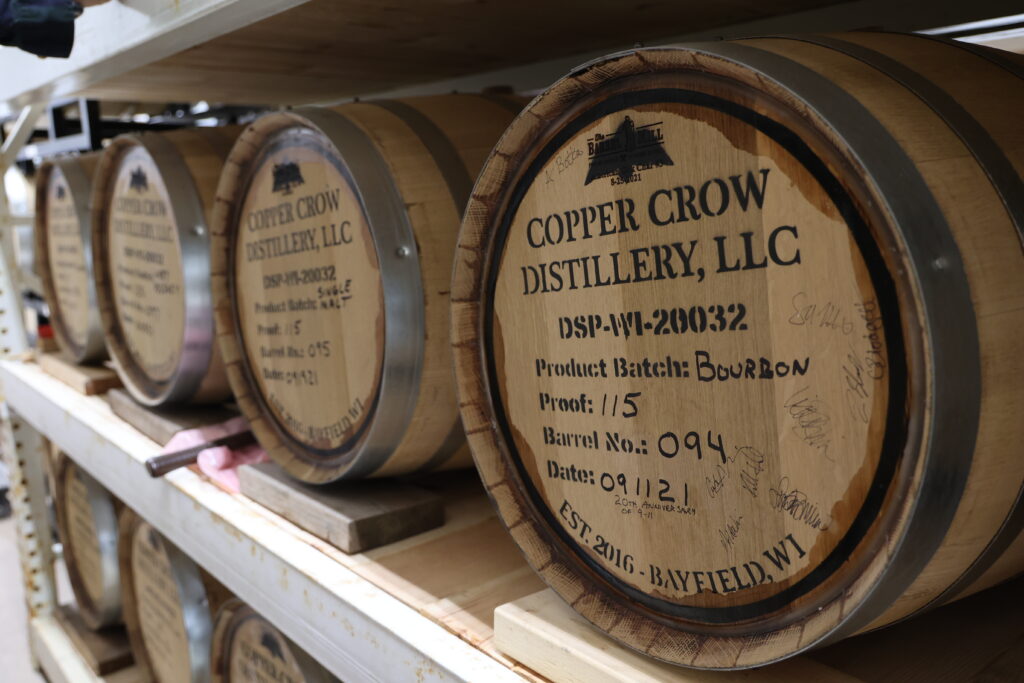 A picture of Copper Crow Barrels.