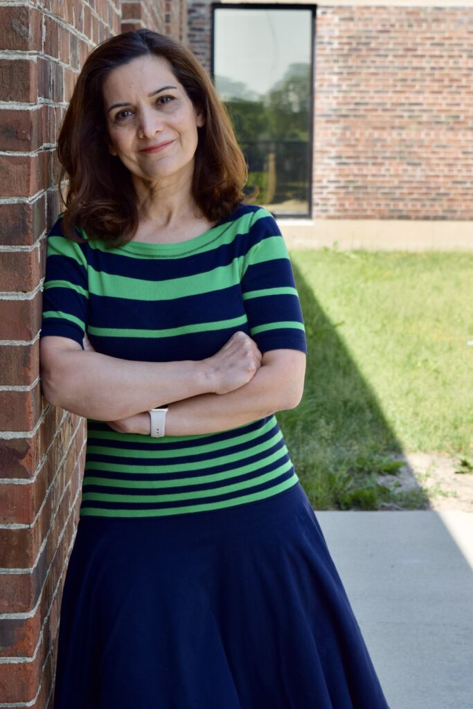 Photo of Saghar Homayounpour, a computer science teacher at New Berlin West Middle/ and High School