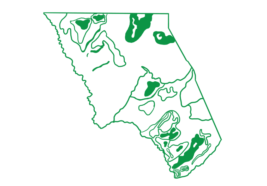 Drawing of state parks.